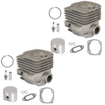 Pack 52 Mm Cylinder Piston Kit For Husqvarna 361 365 372XP 371K New. Price: $121.99.