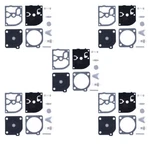 5X Carburetor Repair Kit For Husqvarna H45 H55 H51 240R 245R Zama RB-45 New. Price: $16.39.