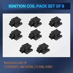 Square Ignition Coils X UF271 D581 Cadillac Chevy Gmc High Performance New. Price: $67.96.
