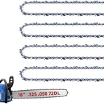 4 Pack 18 Inch Chainsaw Fit Husqvarna .325" Pitch .050" Gauge 72 Drive ... New. Price: $31.25.