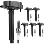 Autoexact Ignition Coil Pack And Iridium Spark Plugs Kit Fit For Jeep 2016-20... New. Price: $153.78.
