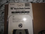 Oregon 16" Bar & Chain Fits Homelit Sxl, 330, 360, 410 540 925 XL12 Echo 900 New. Price: $60.00.