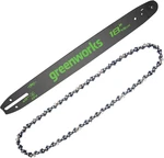 Greenworks 18" Chainsaw Bar And Combo, 3/8" Pitch, 0.05" Gauge, 62 Drive L New. Price: $52.93.