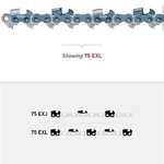 Powercut Skip Tooth Saw Chain, 36", 3/8", .063", 115 Dl New. Price: $51.95.