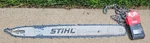 Stihl 28" Chainsaw Bar Rollomatic Es 3003009638/NEW Oregon 72EXJ091 Used. Price: $99.99.