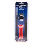 Husqvarna Chainsaw File Kit For 3/8" Lo Pro Pitch Inches, Orange New. Price: $32.56.