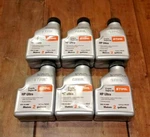 Stihl (6) Gal Hp Ultra 2-CYCLE Synthetic Engine Mix Oil 5.2 Fl Oz Genuine Oem New. Price: $37.00.