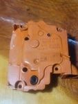 Husqvarna 503 73 Carburetor Base Mount Orange Oem Sweden Used 365 371 372. Price: $14.99.