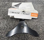 Stihl 4112-713-4100 Brushcut Knife Blade, Steel Triple 250MM Od Open. Price: $40.00.