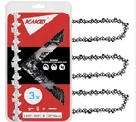 Kakei Inch Chainsaw .325" Pitch .050" Gauge 81 Drive 20" Bar (3 Pack) New. Price: $29.00.