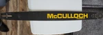 Mcculloch Nos 35 1/2 Sprocket Tip Chainsaw Bar D176 P/n 91284 New. Price: $200.00.