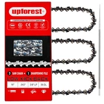 Upforest Chainsaw 16 3/8" Lp Pitch .043'' Gauge Inches, Prenium New. Price: $41.99.