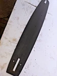 36 Inch, Mall, Disston Etc., Chainsaw Bar, Hard Nose, .063 Gauge, 13MM Mount Used. Price: $90.00.