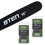 8TEN 16" Chainsaw Guide Bar & 2 .063 3/8 60DL For Stihl 066 Ms 660 460 New. Price: $58.95.