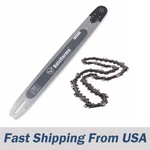 Usa 24 Inch 3/8" .058" 84DL Holzfforma Bar & Chain Husqvarna 281 288 365 372 New. Price: $69.90.