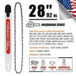 28'' Chainsaw Guide Bar 3/8" 0.058" 92DL For Husqvarna 365 372XP 394 575XP New. Price: $92.99.