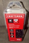 Craftsman 18-IN. 62 Link Replacement Gas Chainsaw Model #CMXGZAM700117 New. Price: $24.99.