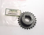 Tritan Teeth Sprocket - 35 Chain 1" Bore With Keyway 3/8 Pitch New. Price: $17.50.
